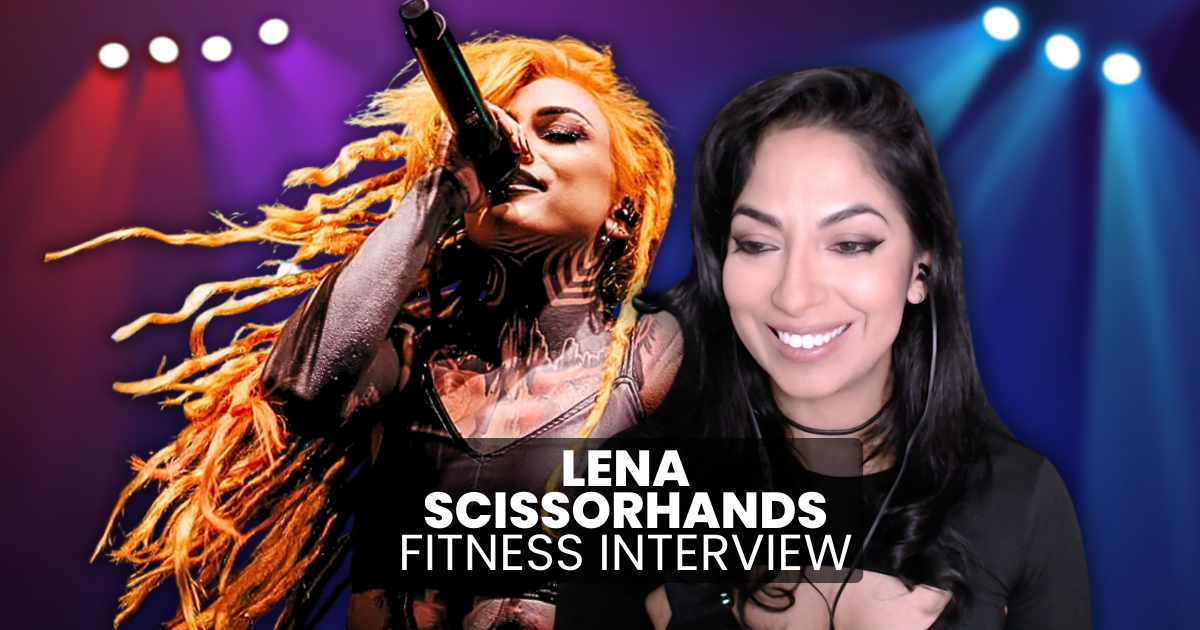 lena scissorhands infected rain fitness interview